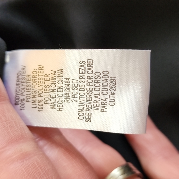 Studio I Sleeveless Black Floral Dress - Picture 5 of 6